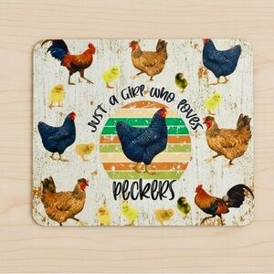 Sublimation Rooster Mousepad